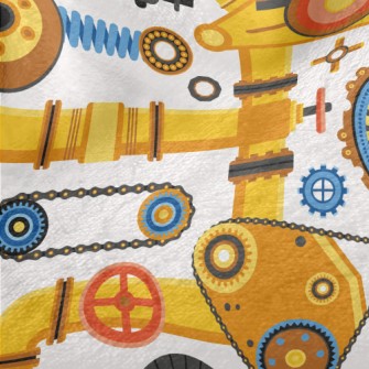 Machine Pipeline Gear Minky
