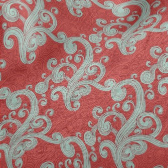 Curved Lines Minky