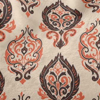 Flame Totem Tile Minky