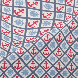 Diamond Staggered Anchor Piqué