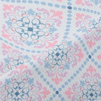 Classic Interlaced Pattern Piqué