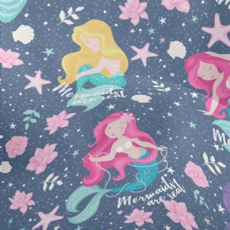 Beautiful And Generous Mermaid Lightweight Performance Linen