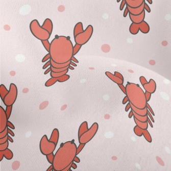 Cartoon Lobster Lightweight Performance Linen