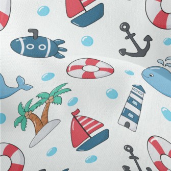 Summer Ocean Style Lightweight Performance Linen