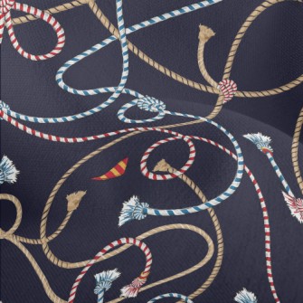 Striped Braided Rope Lightweight Performance Linen