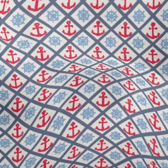 Diamond Staggered Anchor Lightweight Performance Linen
