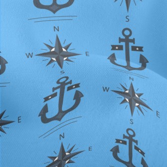 Anchor Compass Lightweight Performance Linen