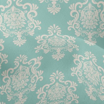 Baroque Style Tiles Lightweight Performance Linen