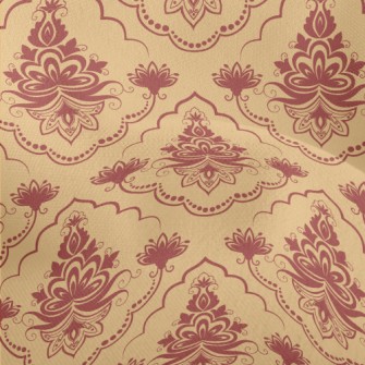 Elegant Indian Pattern Lightweight Performance Linen