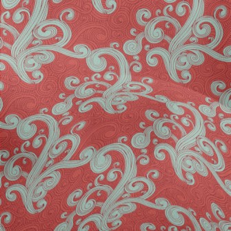 Curved Lines Lightweight Performance Linen