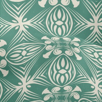Premium Vintage Tiles Lightweight Performance Linen