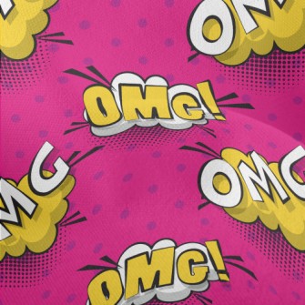 My God Explosion Warning Lightweight Performance Linen