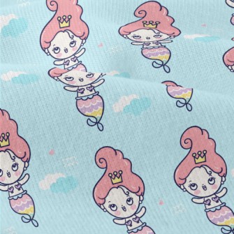 Cartoon Funny Mermaid Princess Modern Jersey