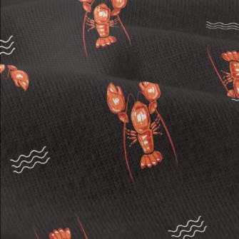 Wave Swimming Lobster Modern Jersey