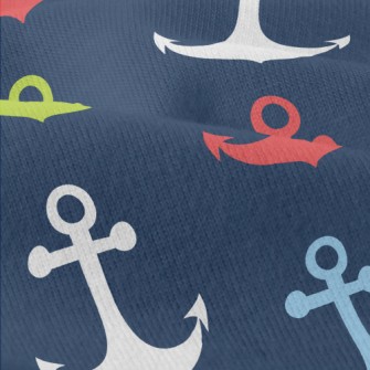 Bright Three-color Anchor Modern Jersey