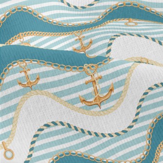 Premium Gold Anchor Chain Modern Jersey