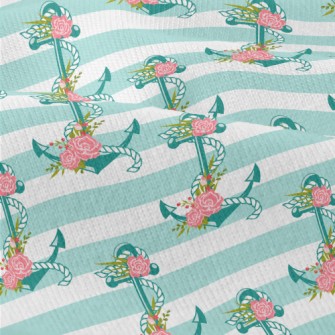 Rose Flower Anchor Modern Jersey