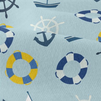 Sailboat Lifebuoy Modern Jersey