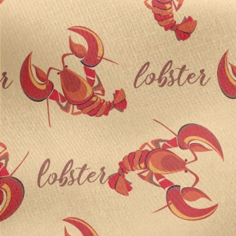 Big Claw Lobster Jersey Backed Fleece