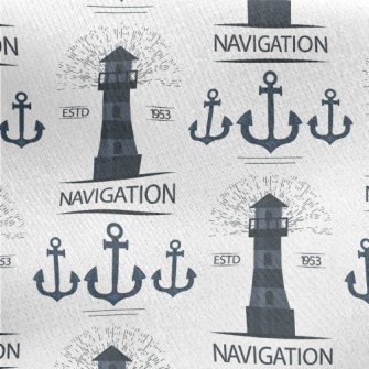 Navigation Lighthouse Jersey Backed Fleece
