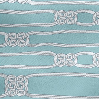 Staggered Straight Rope Knot Jersey Backed Fleece