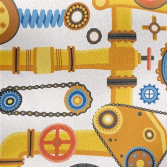 Machine Pipeline Gear Jersey Backed Fleece