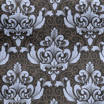 Classical Luxury Pattern Jersey Backed Fleece