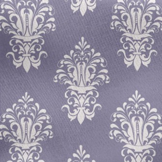 Victorian Style Pattern Jersey Backed Fleece