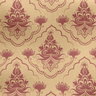 Elegant Indian Pattern Jersey Backed Fleece