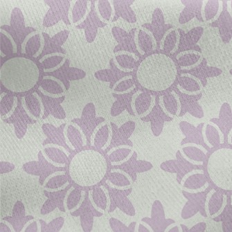 Arrange Sunflower Tiles Jersey Backed Fleece