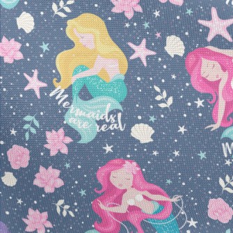 Beautiful And Generous Mermaid Pongee