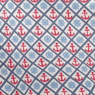 Diamond Staggered Anchor Pongee
