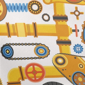 Machine Pipeline Gear Pongee