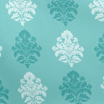 Baroque Rhombus Pattern Pongee