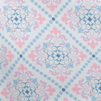 Classic Interlaced Pattern Pongee