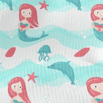The Little Mermaid And The Dol Stretch Jersey