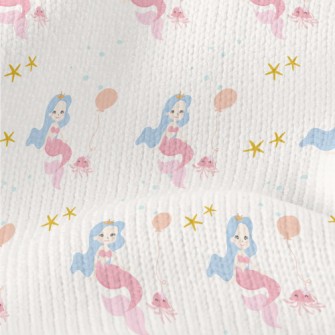 Mermaid Princess Octopus Ballo Stretch Jersey