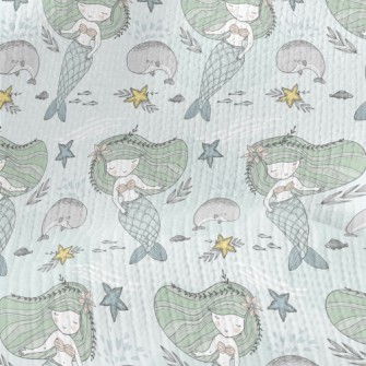 The Mermaid And The Whale Stretch Jersey