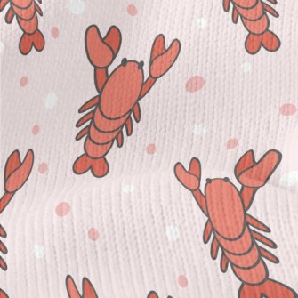 Cartoon Lobster Stretch Jersey