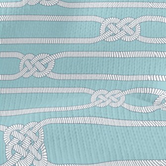 Staggered Straight Rope Knot Stretch Jersey