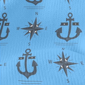 Anchor Compass Stretch Jersey