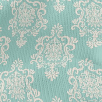 Baroque Style Tiles Stretch Jersey