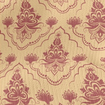 Elegant Indian Pattern Stretch Jersey