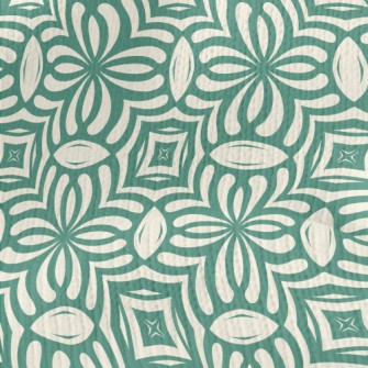 Various Variations Of Tiles Stretch Jersey