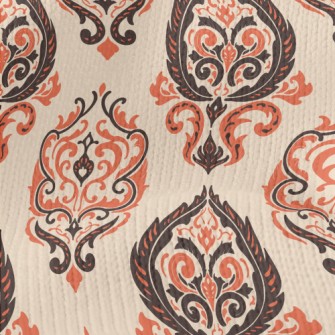 Flame Totem Tile Stretch Jersey