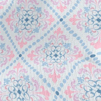 Classic Interlaced Pattern Stretch Jersey
