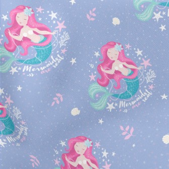 Star Dream Mermaid Lightweight Cotton Poplin