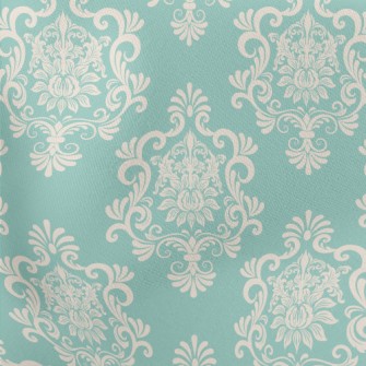 Baroque Style Tiles Lightweight Cotton Poplin