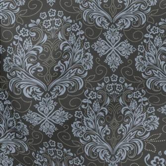Vintage Overlapping Pattern Lightweight Cotton Poplin