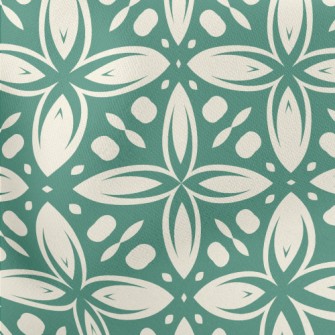 Four Leaf Tiles Lightweight Cotton Poplin